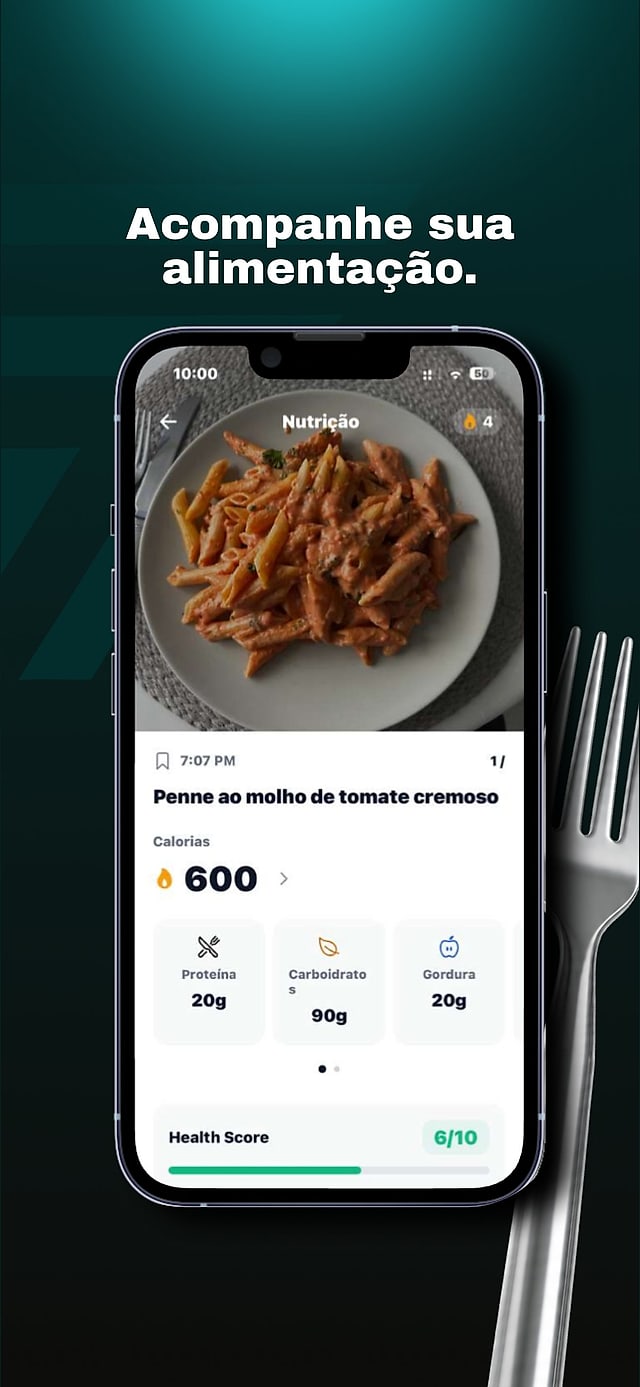 Acompanhe sua alimentação